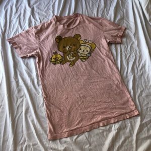 Rilakkuma honey & butter t shirt collaboration, size XS